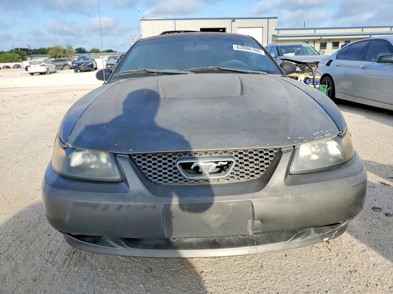2003 Ford Mustang Gray vin: 1FAFP40423F406465