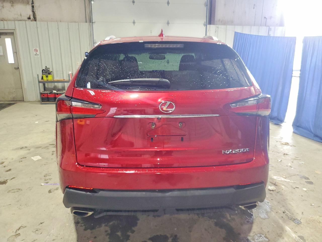 2015 Lexus Nx 200t Maroon vin: JTJBARBZ1F2035971