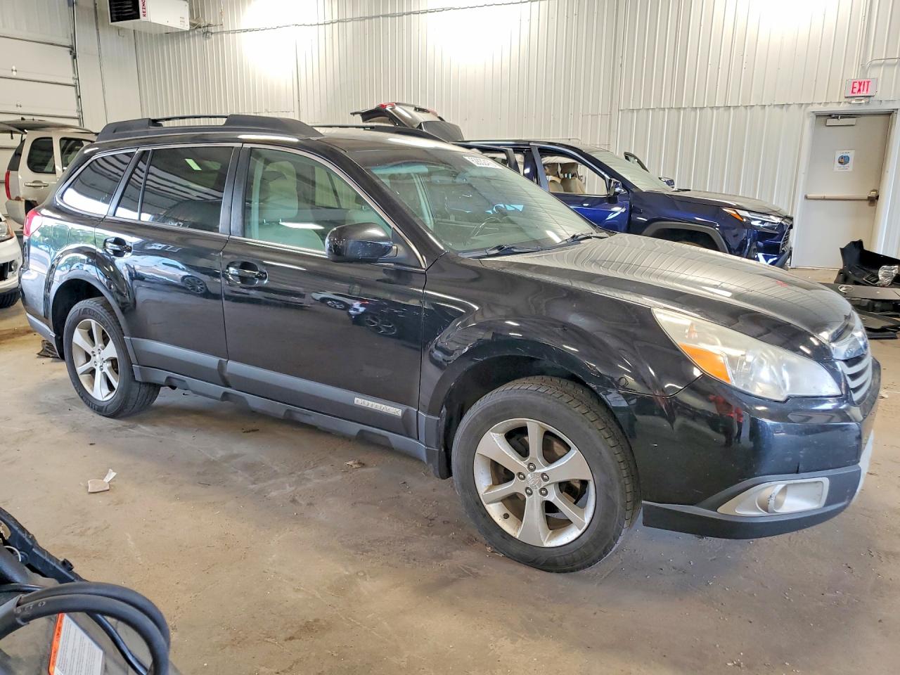 2011 Subaru Outback 2.5i Limited Black vin: 4S4BRCKC1B3435114