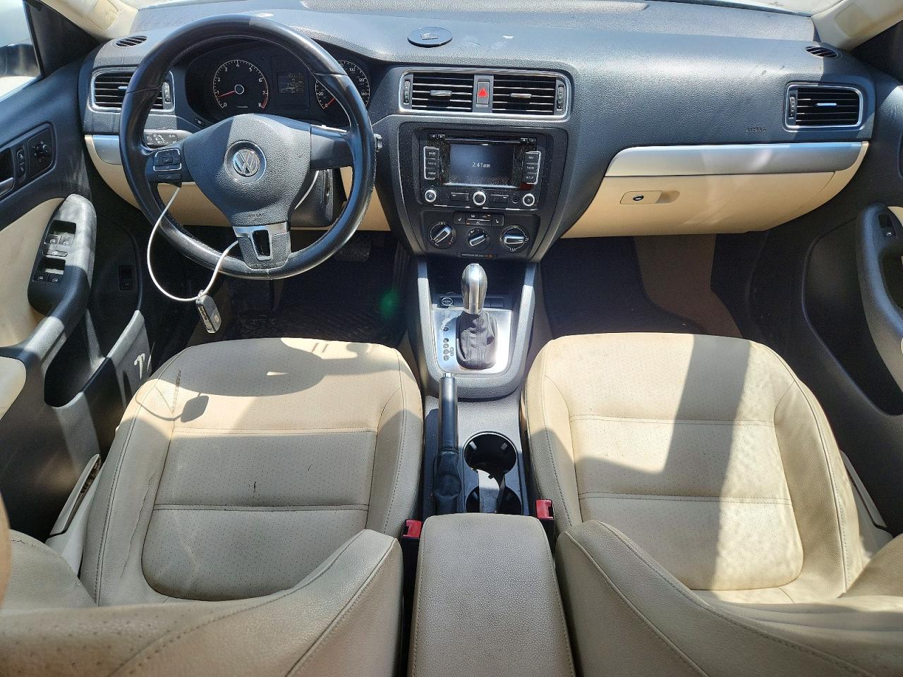 2011 Volkswagen Jetta Sel White vin: 3VWLX7AJ6BM374408
