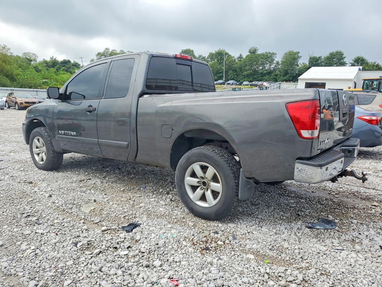 2008 Nissan Titan Xe Ffv Charcoal vin: 1N6BA06C78N321679