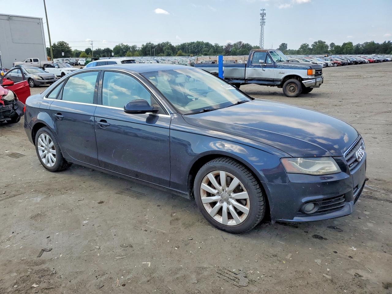 2012 Audi A4 Premium Black vin: WAUDFAFL6CA115107