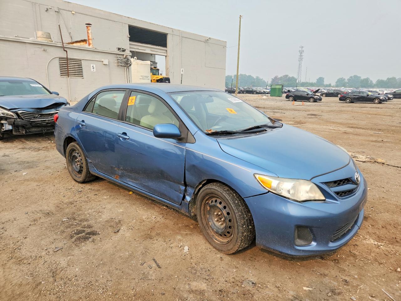 2012 Toyota Corolla Le Синий vin: 5YFBU4EE1CP022818