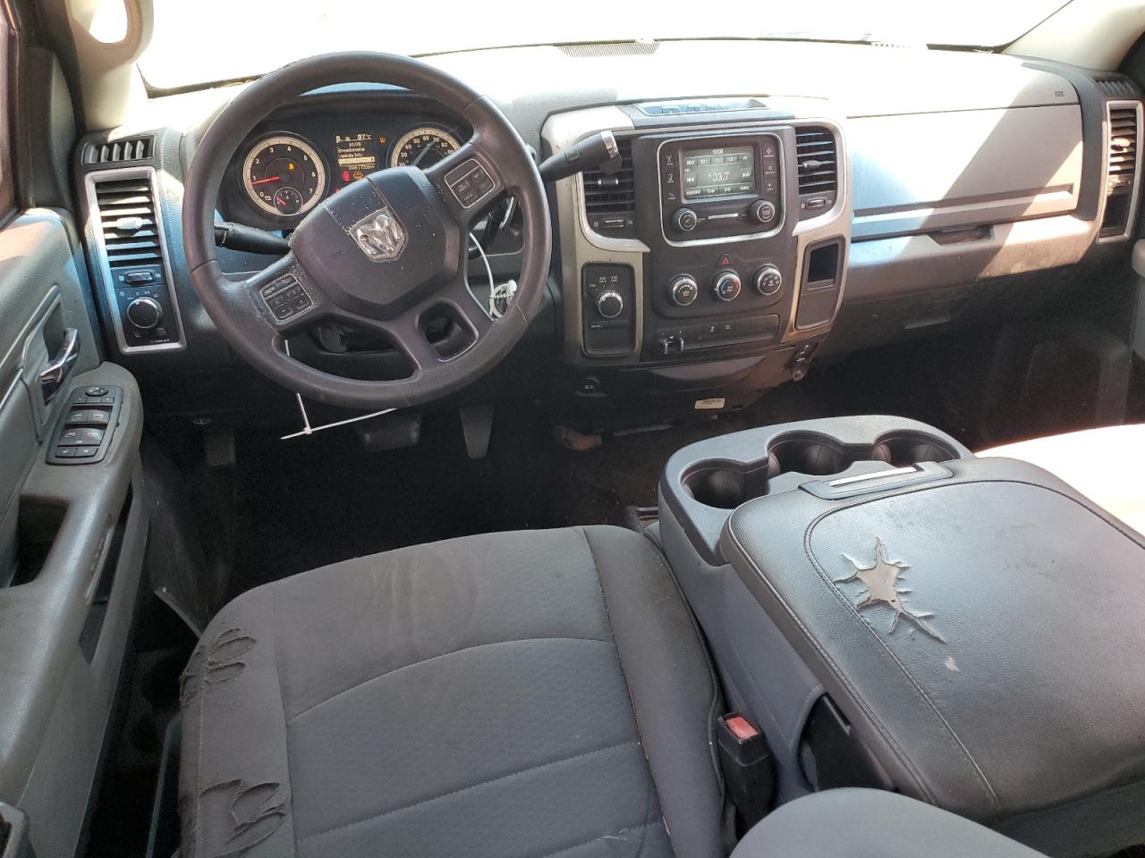 2014 Ram 2500 Slt Gray vin: 3C6TR5DT1EG177803