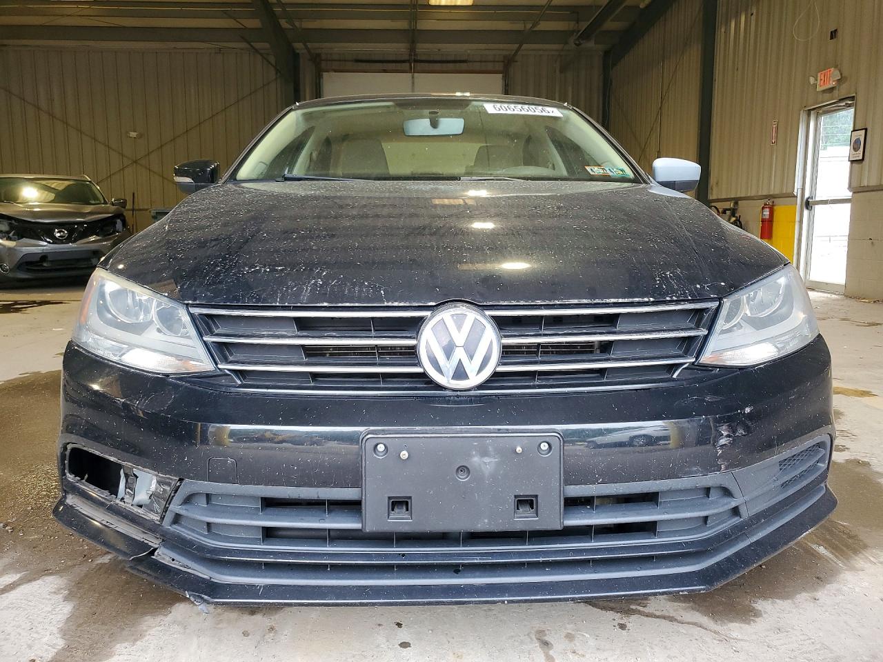 2015 Volkswagen Jetta Se Black vin: 3VWD17AJ0FM290953