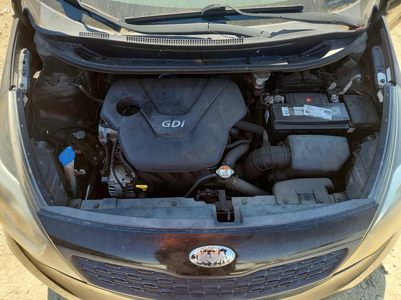 2014 Kia Rio Lx Black vin: KNADM4A34E6331963