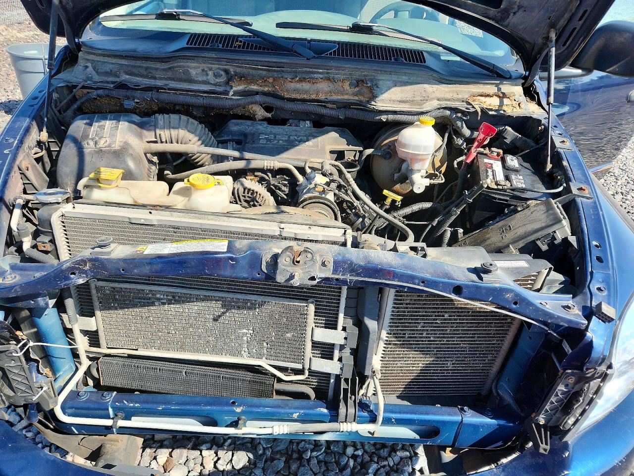 2007 Dodge Ram 1500 St Blue vin: 1D7HU18227J595804