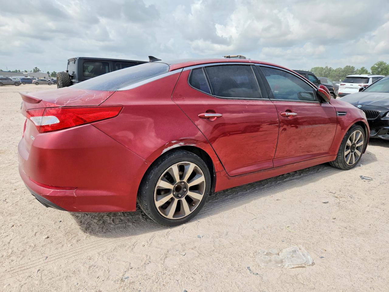 2013 Kia Optima Sx Red vin: 5XXGR4A6XDG220801