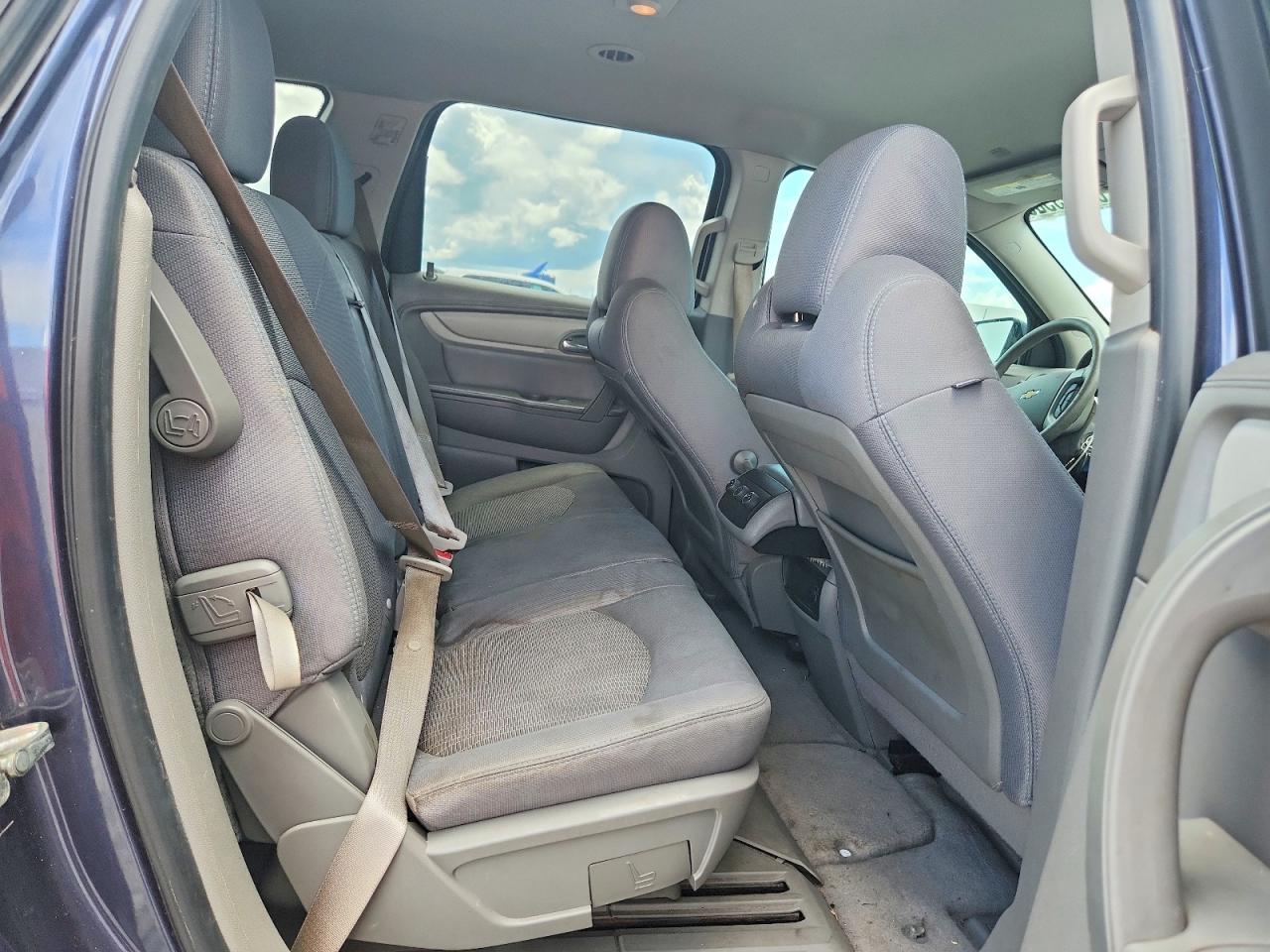 2013 Chevrolet Traverse Ls Blue vin: 1GNKRFED5DJ162677