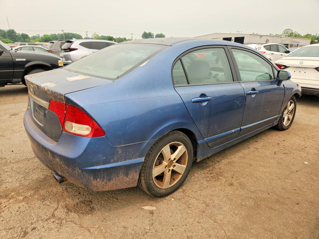 2009 Honda Civic Ex Синий vin: 2HGFA16819H356381