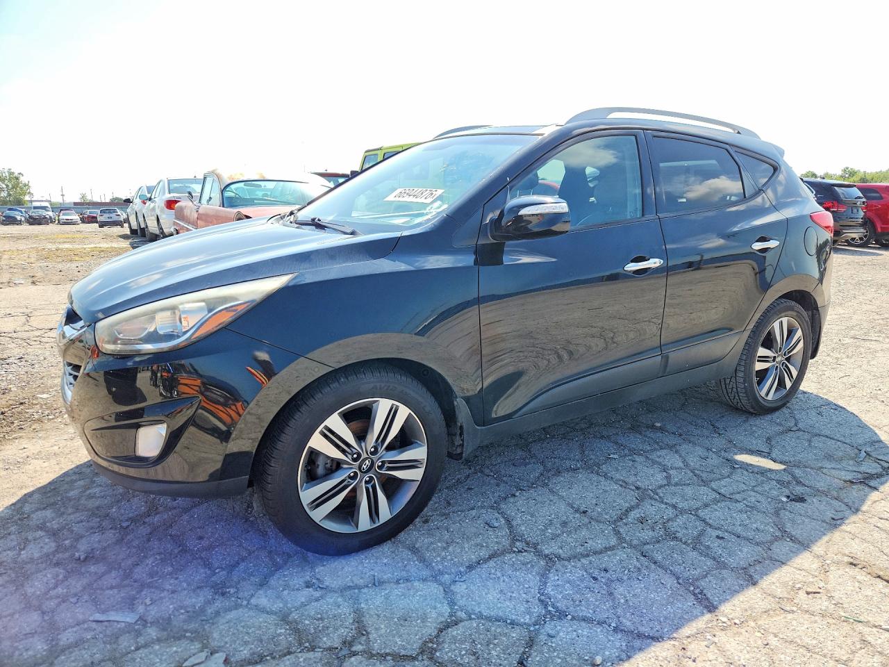 2014 Hyundai Tucson Limited Black vin: KM8JU3AG8EU894864