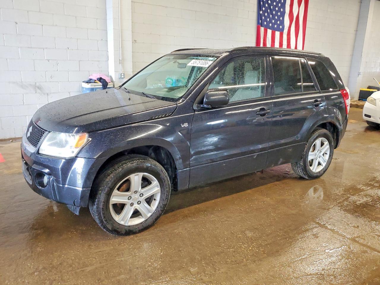 2008 Suzuki Grand Vitara Luxury Black vin: JS3TD947X84101274