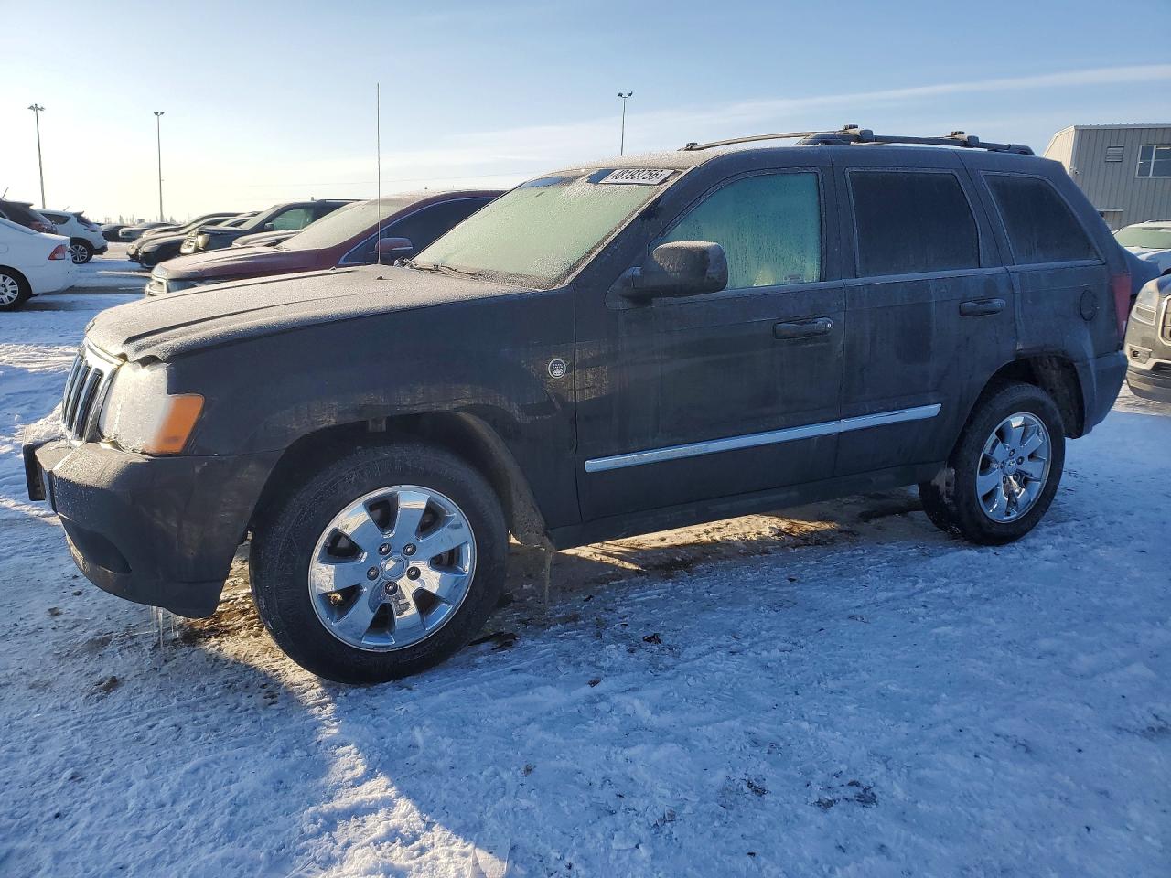 2008 Jeep Grand Cherokee Laredo Черный vin: 1J8HR48M88C514091