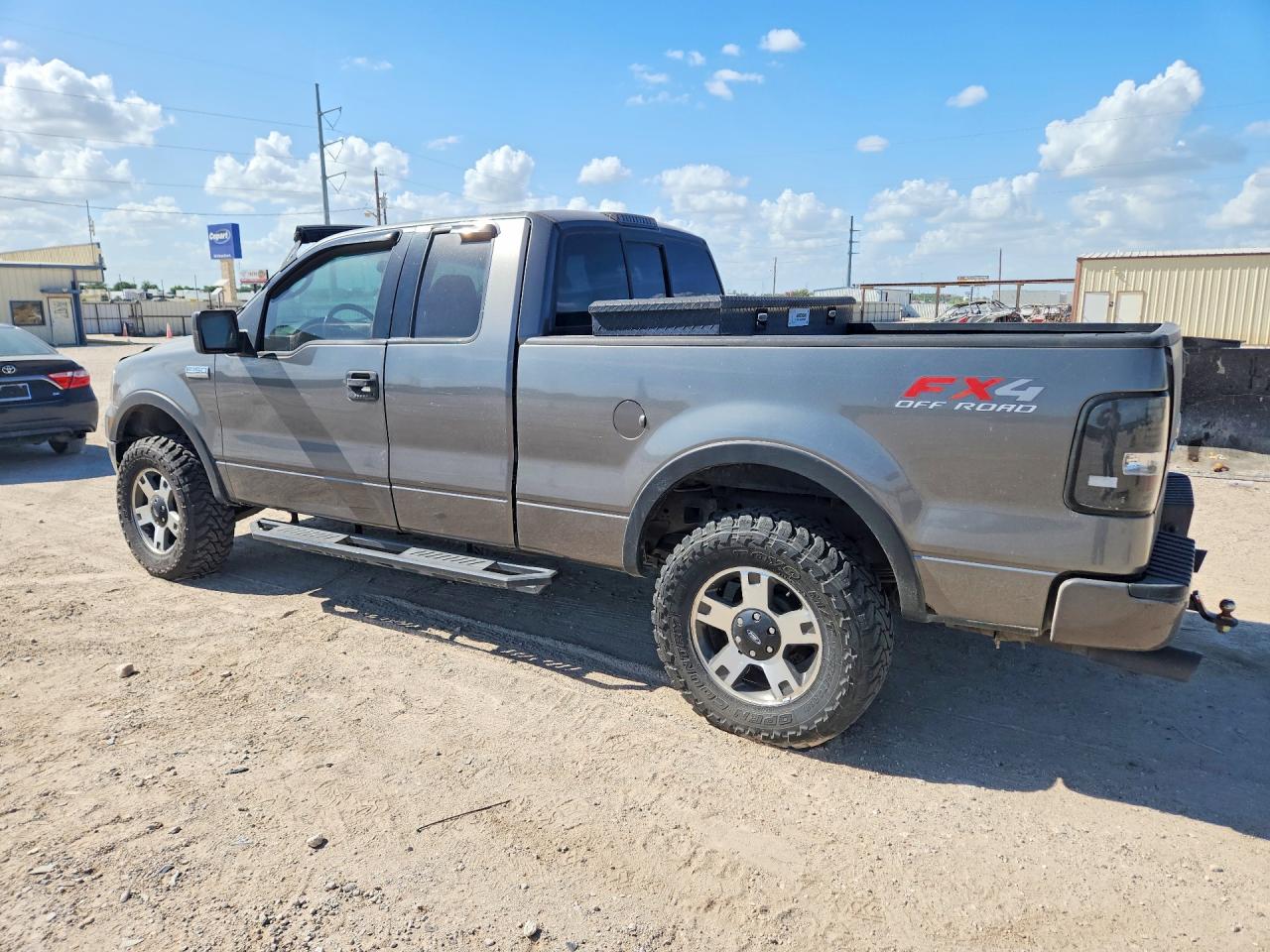 2004 Ford F150 Gray vin: 1FTPX14554NA80832