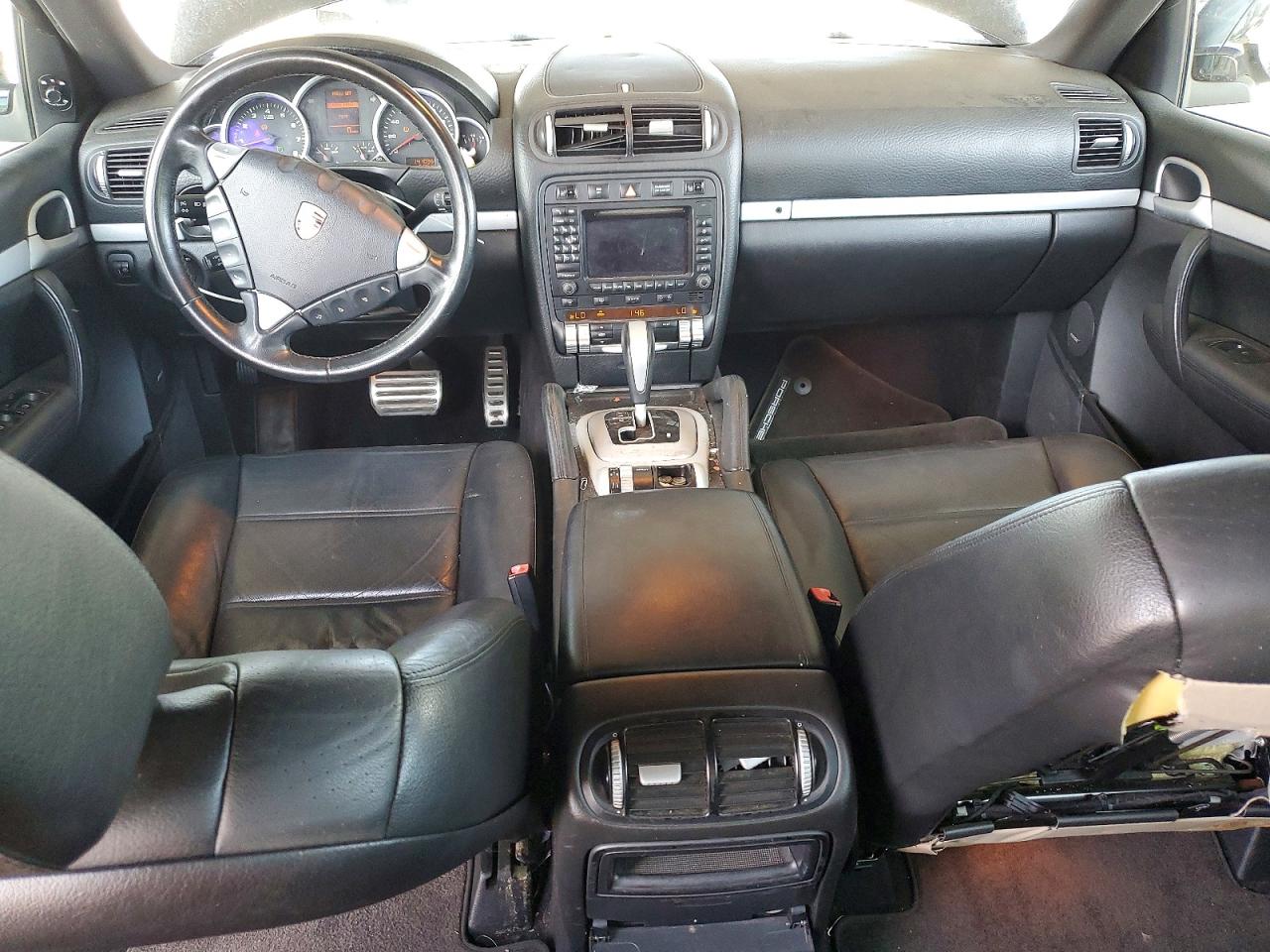 2008 Porsche Cayenne S Черный vin: WP1AB29P38LA34484