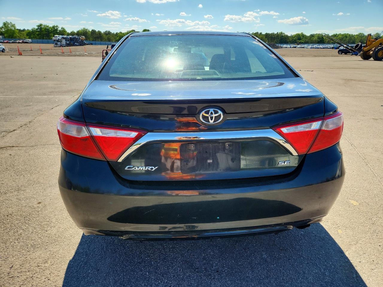 2015 Toyota Camry Se Black vin: 4T1BF1FK8FU939321