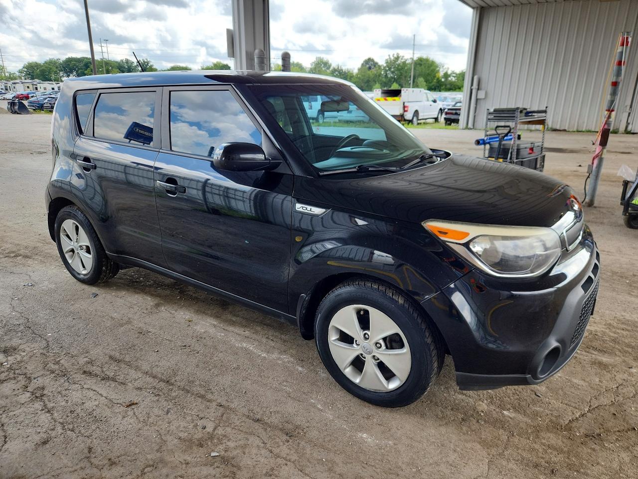 2015 Kia Soul Base Black vin: KNDJN2A25F7203693