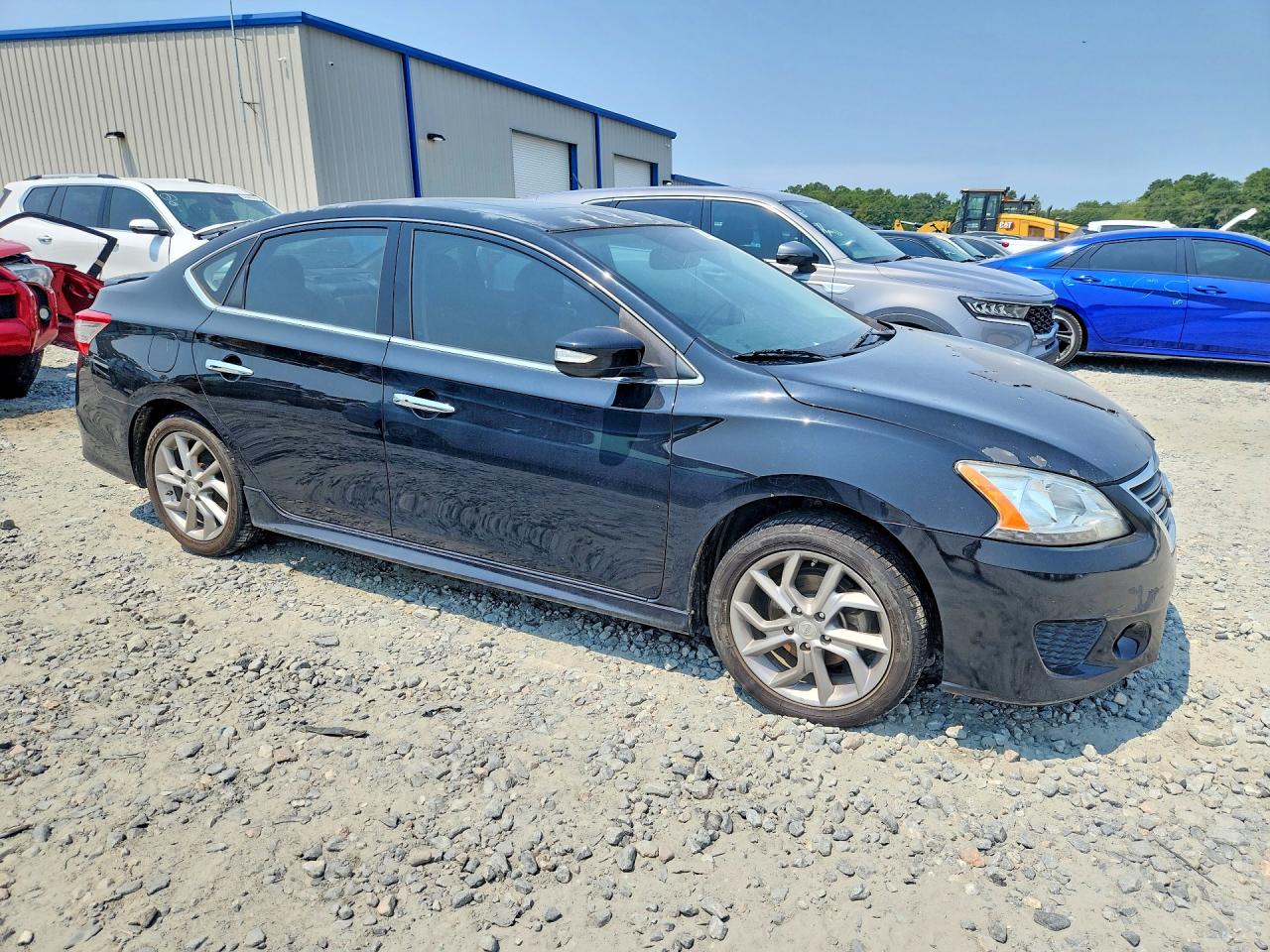 2015 Nissan Sentra Sr Black vin: 3N1AB7AP0FY352886
