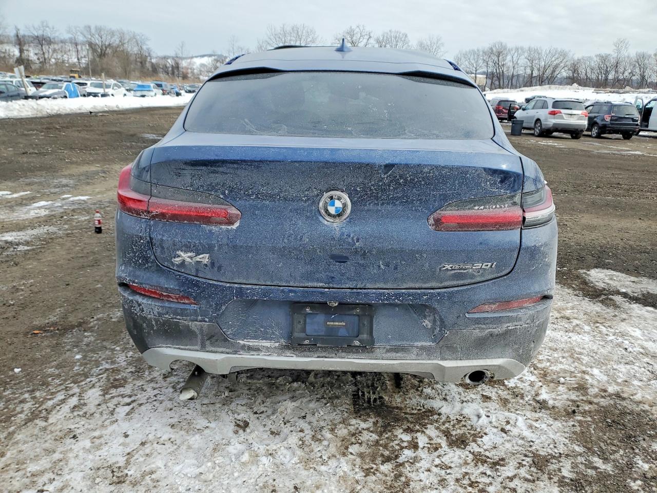 2019 Bmw X4 Xdrive30i Blue vin: 5UXUJ3C58KLA58738
