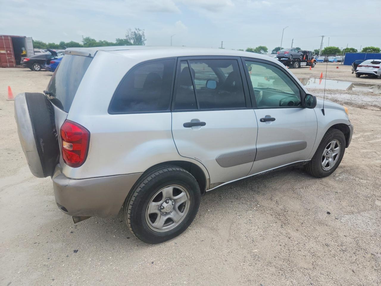 2005 Toyota Rav4 Base Gray vin: JTEGD20V250056695