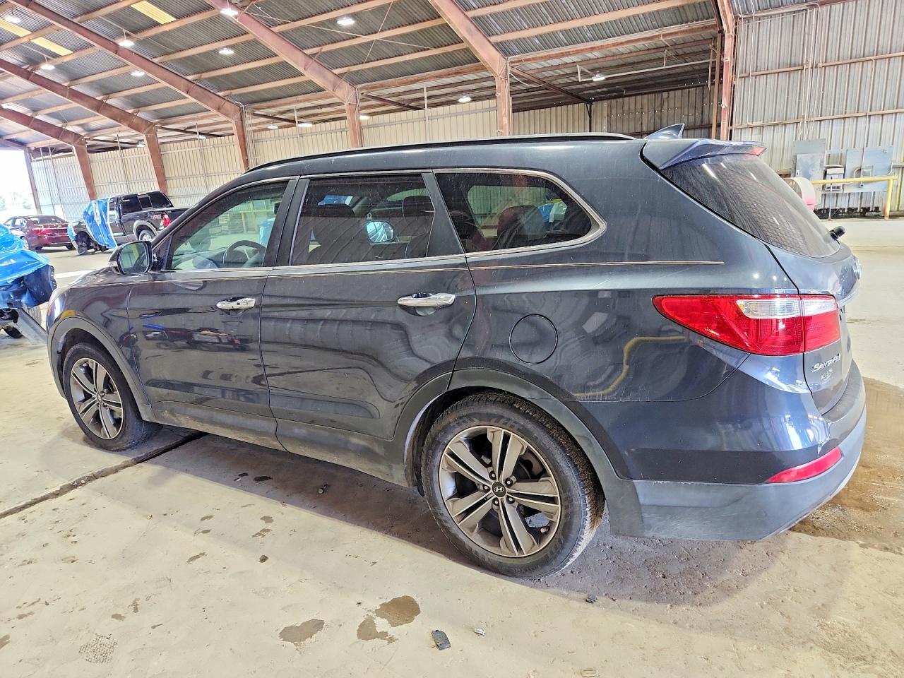 2013 Hyundai Santa Fe Limited Синий vin: KM8SR4HF0DU003246