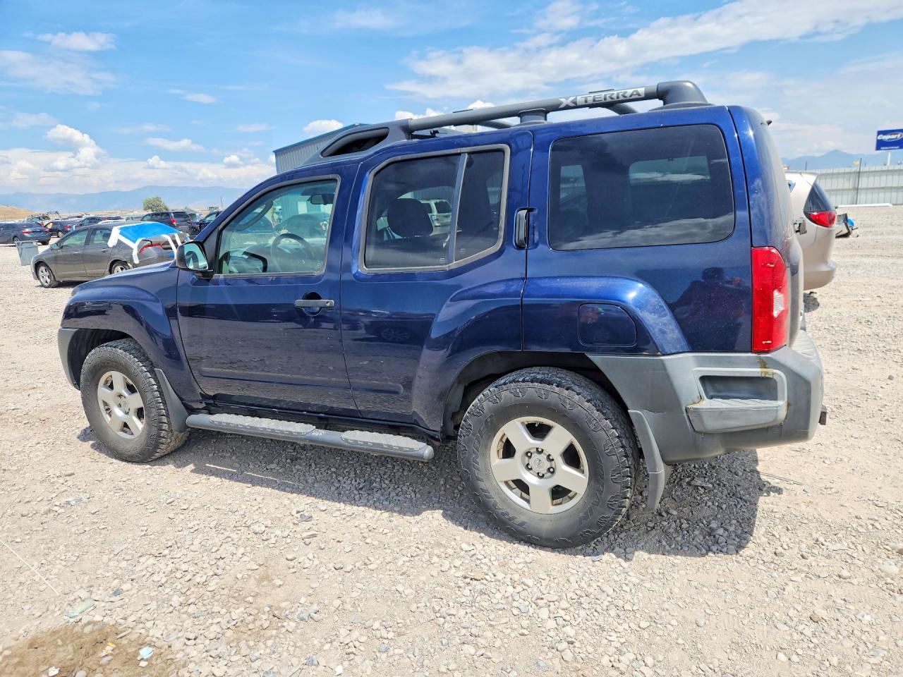 2008 Nissan Xterra X Синий vin: 5N1AN08W08C505038