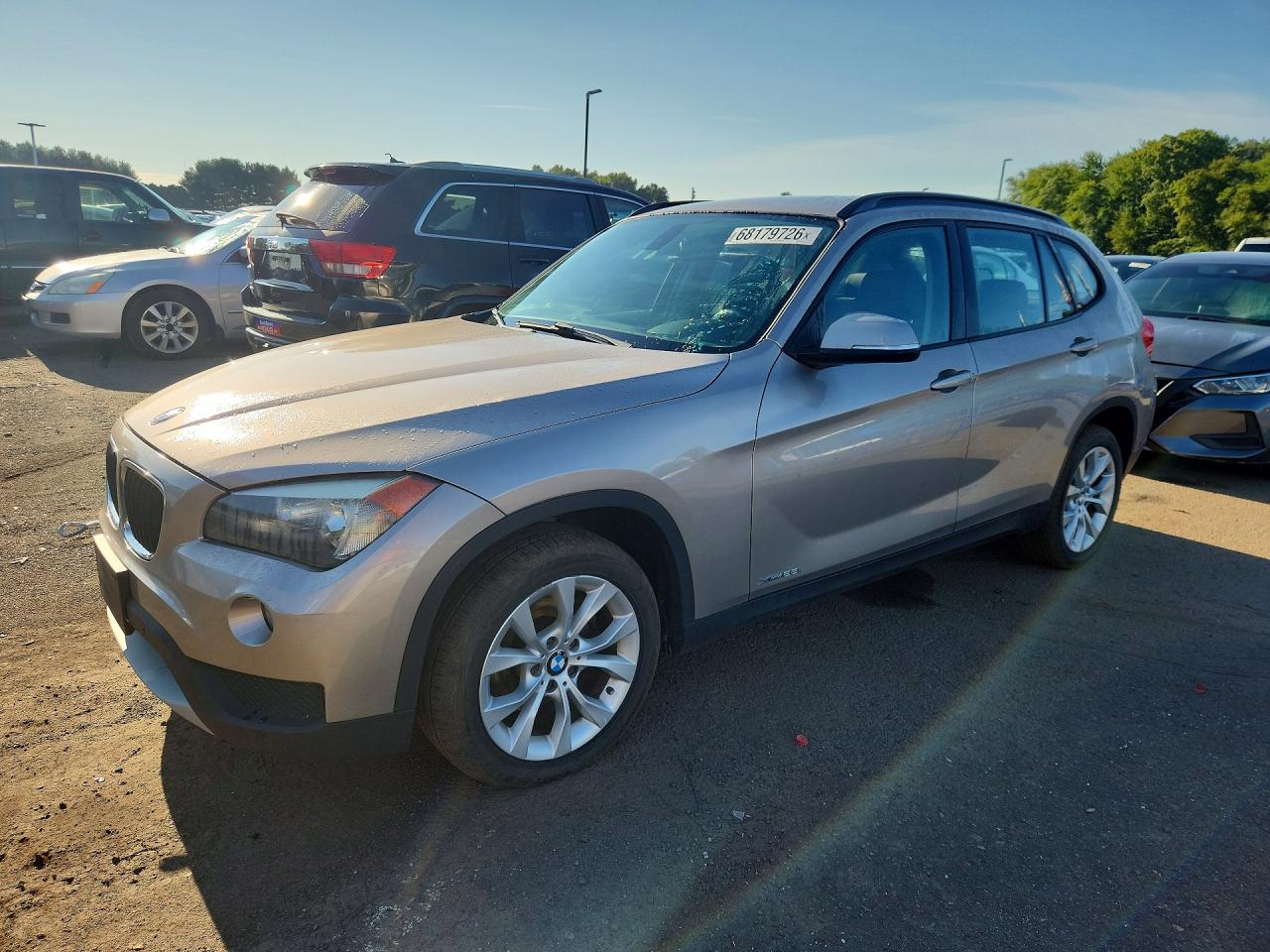2013 Bmw X1 Xdrive28i Beige vin: WBAVL1C51DVR88342