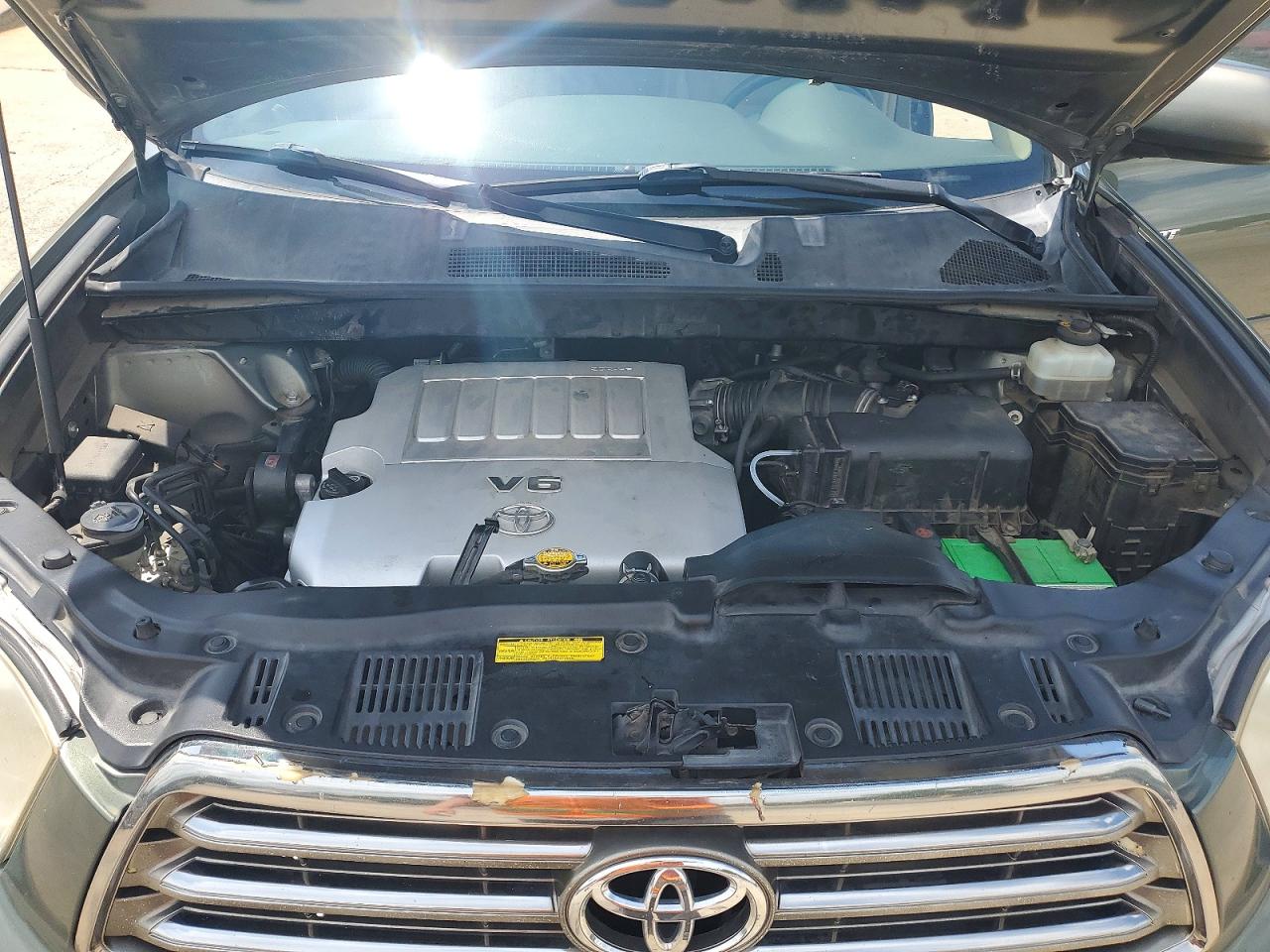 2008 Toyota Highlander Sport Green vin: JTEES43A282091490