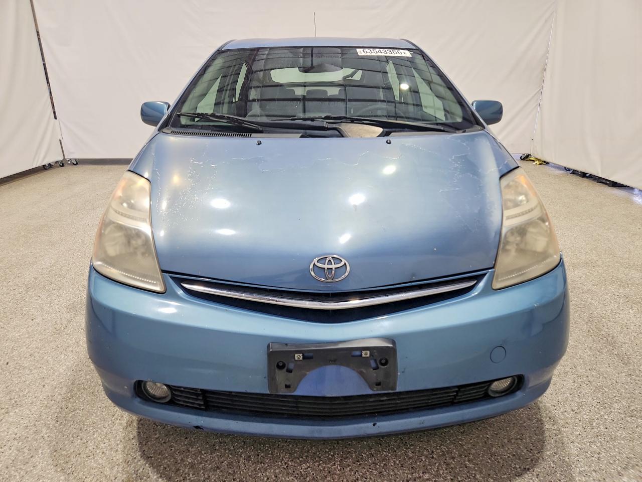 2008 Toyota Prius Base Синий vin: JTDKB20U687695508