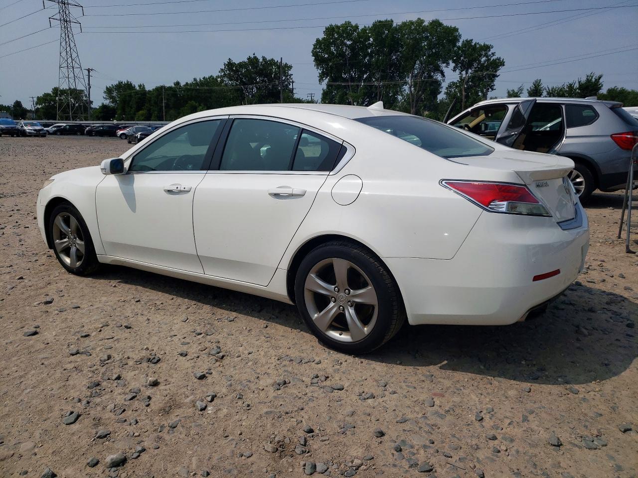 2012 Acura Tl White vin: 19UUA9F58CA001967