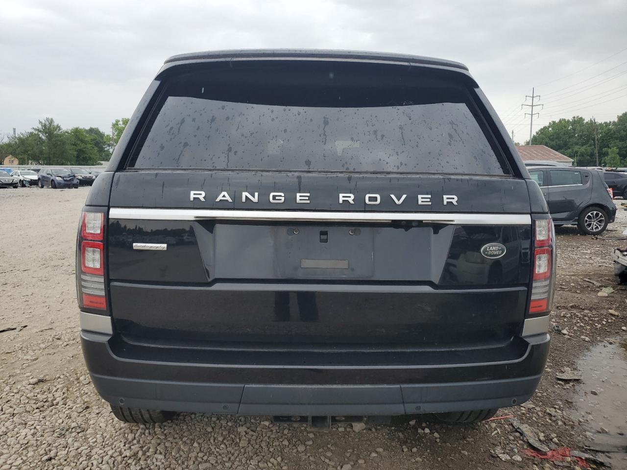 2016 Land Rover Range Rover Autobiography Черный vin: SALGV3EF3GA275437