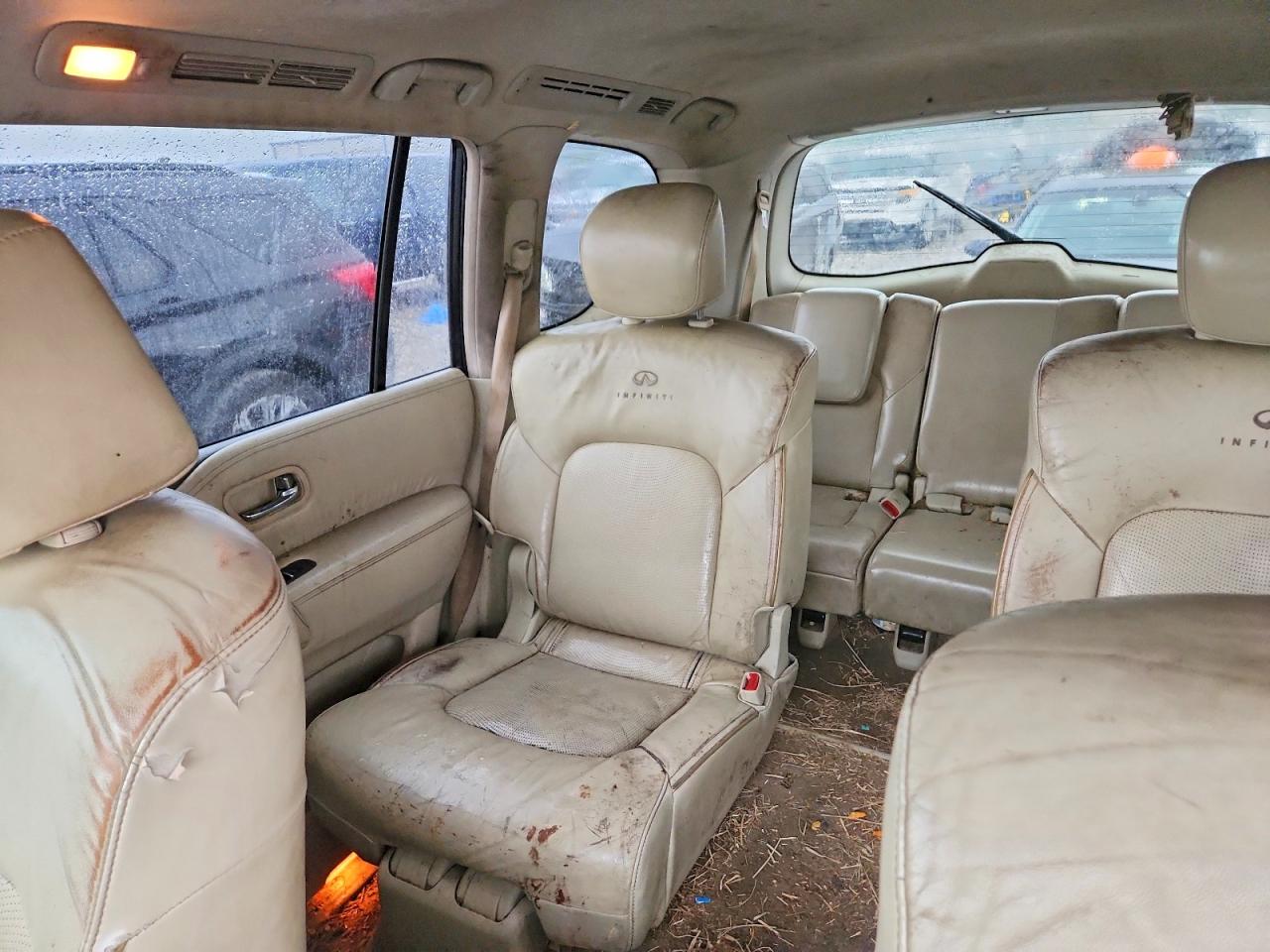 2014 Infiniti Qx80 Base Белый vin: JN8AZ2NE3E9062638