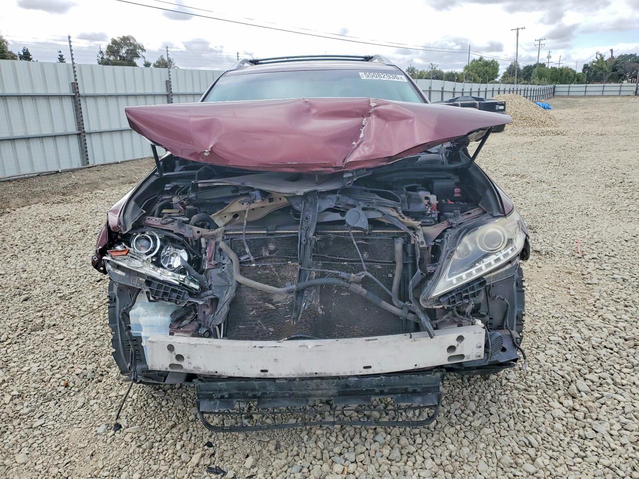 2013 Lexus Rx 450h Burgundy vin: JTJBC1BA4D2053688