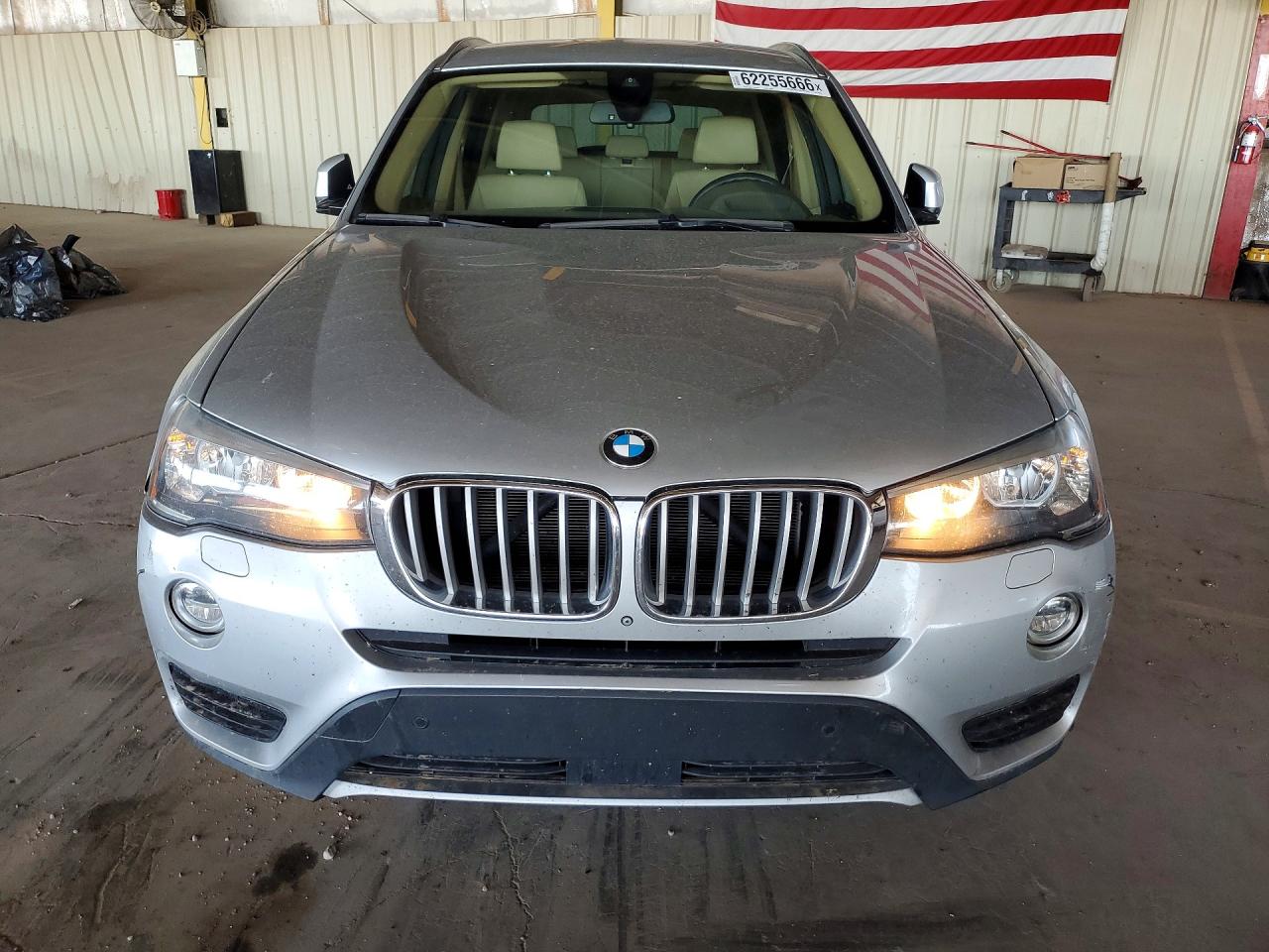 2015 Bmw X3 Xdrive28d Серебряный vin: 5UXWY3C50F0E96634