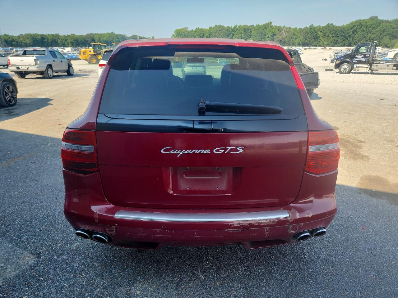 2008 Porsche Cayenne Gts Red vin: WP1AD29PX8LA71199