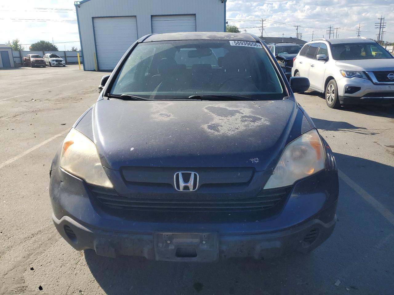 2009 Honda Cr-v Lx Синий vin: JHLRE48359C018278
