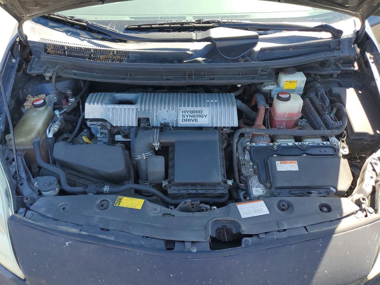 2015 Toyota Prius Plug-in Hybrid Base Серый vin: JTDKN3DPXF3074598
