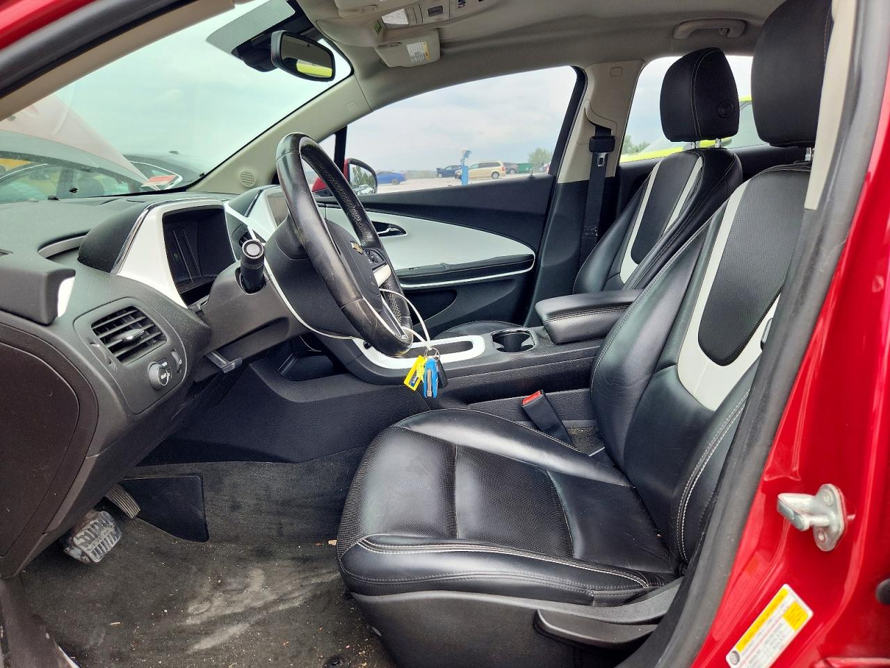2012 Chevrolet Volt Red vin: 1G1RD6E48CU121665