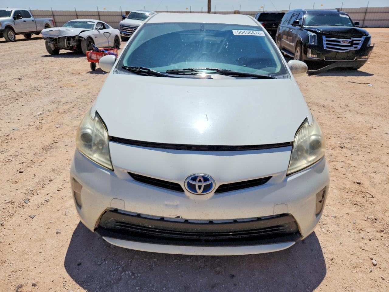 2012 Toyota Prius Four White vin: JTDKN3DU0C5387570