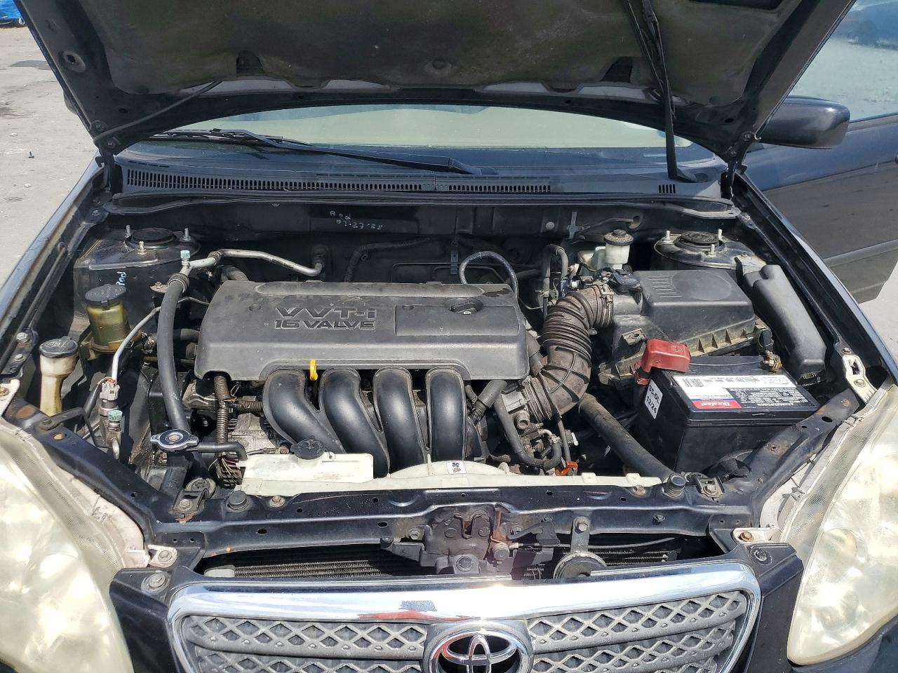 2006 Toyota Corolla Ce Черный vin: 2T1BR32E46C611253