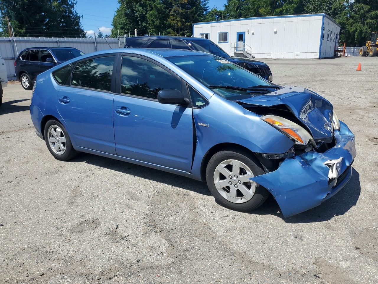 2009 Toyota Prius Base Blue vin: JTDKB20U397868757