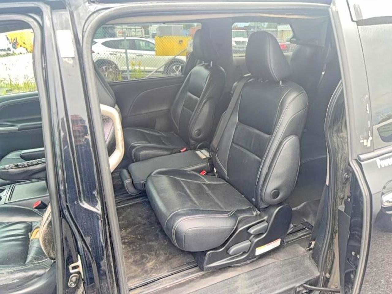 2015 Toyota Sienna Sport Black vin: 5TDXK3DC3FS553522