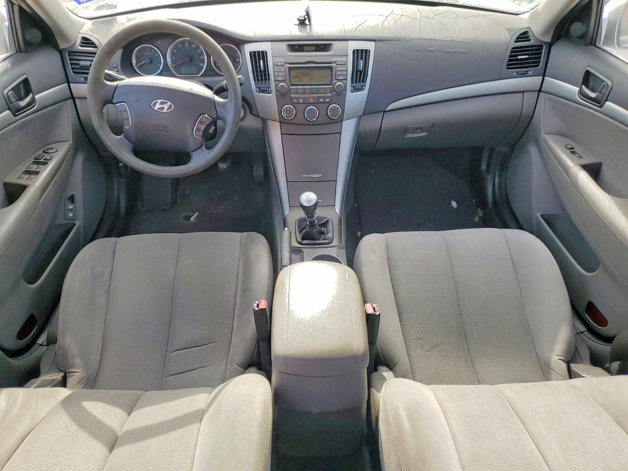 2009 Hyundai Sonata Gls Silver vin: 5NPET46C79H527488