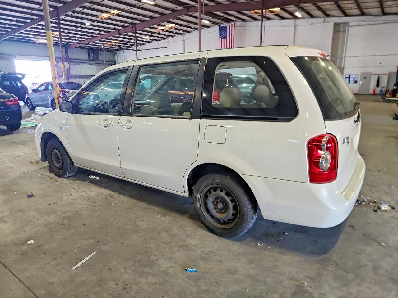 2006 Mazda Mpv Wagon White vin: JM3LW28A160560999