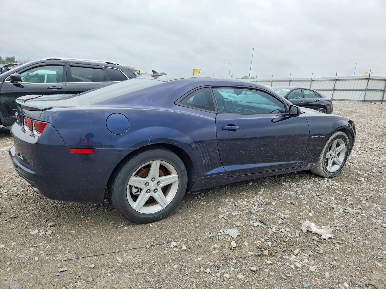 2012 Chevrolet Camaro Lt Blue vin: 2G1FB1E38C9132410