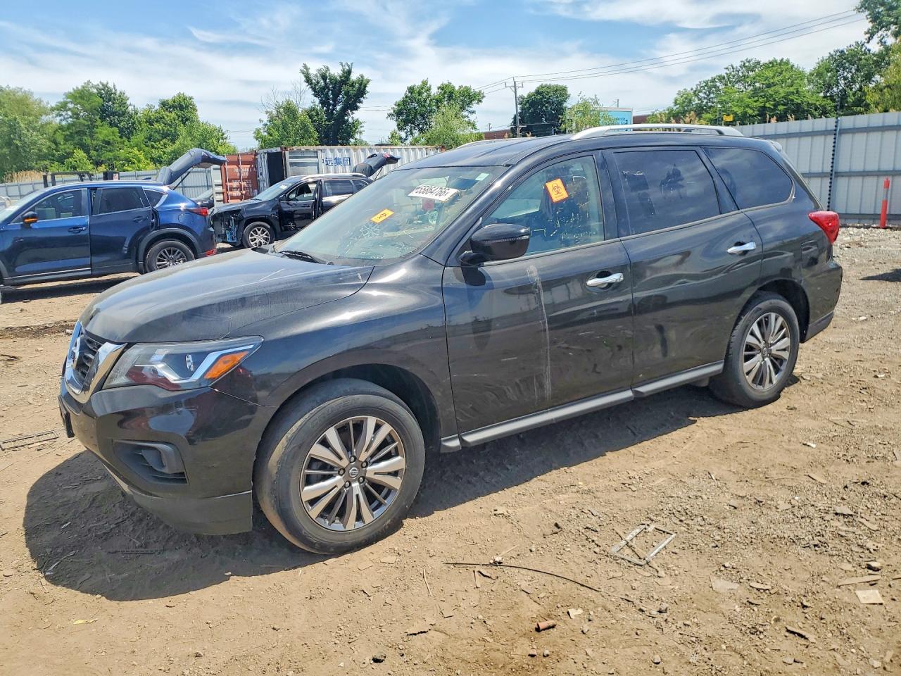 2019 Nissan Pathfinder S Black vin: 5N1DR2MM6KC642705