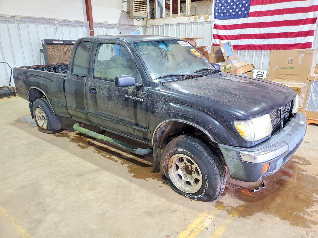 1998 Toyota Tacoma Xtracab Prerunner Black vin: 4TASM92N1WZ175691