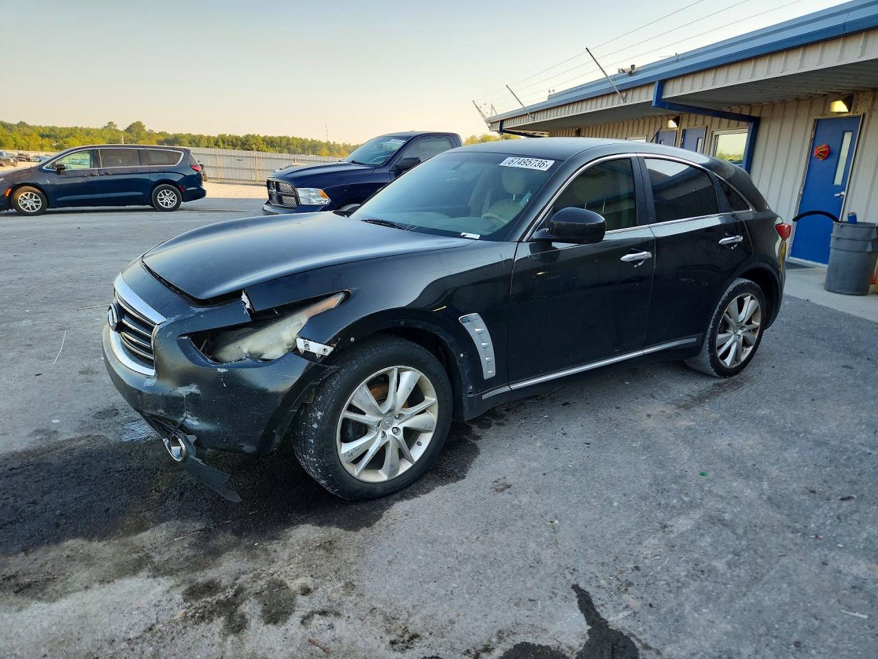 2012 Infiniti Fx35 Base Black vin: JN8AS1MU0CM122036
