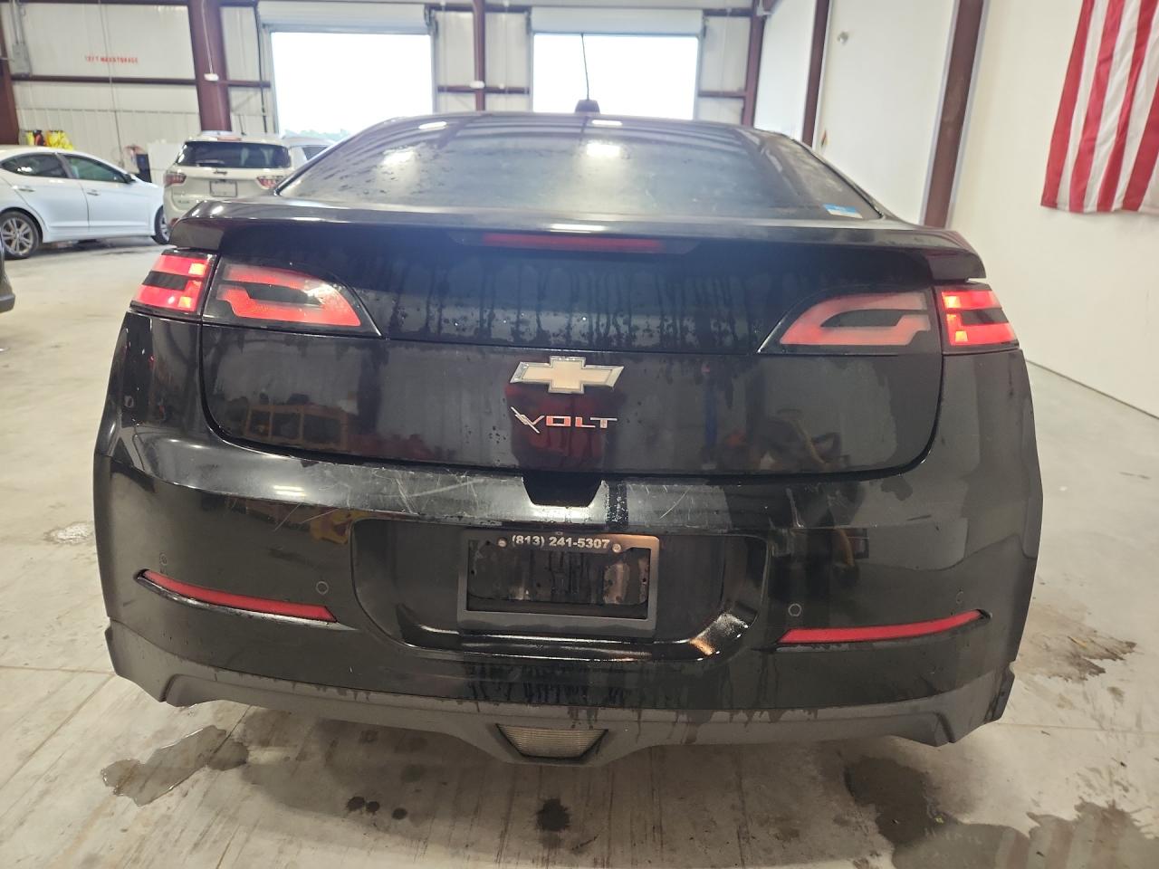 2015 Chevrolet Volt Black vin: 1G1RB6E40FU103896