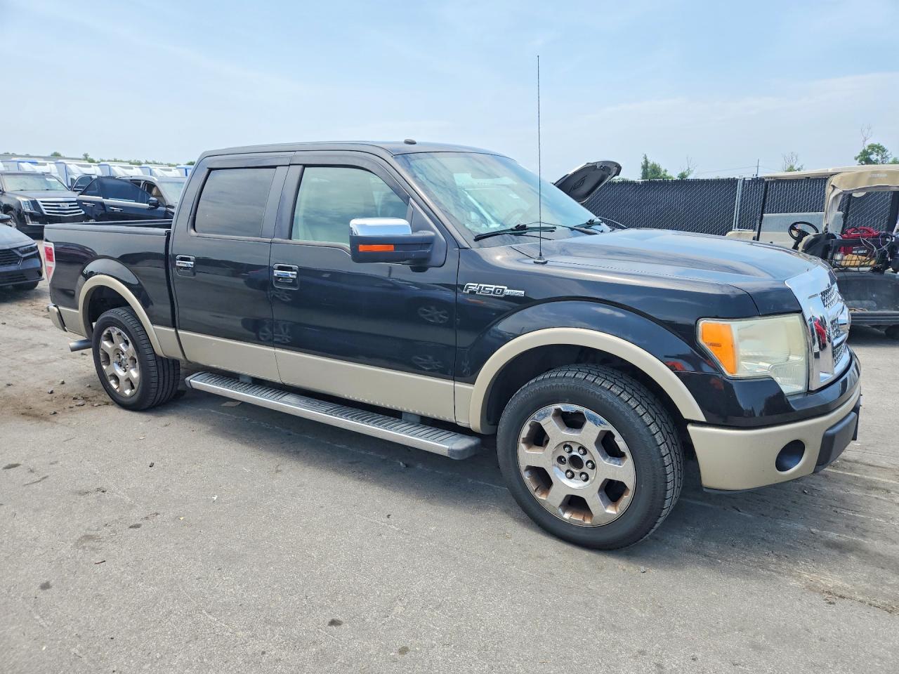 2010 Ford F150 Supercrew Black vin: 1FTFW1CV2AFD71889